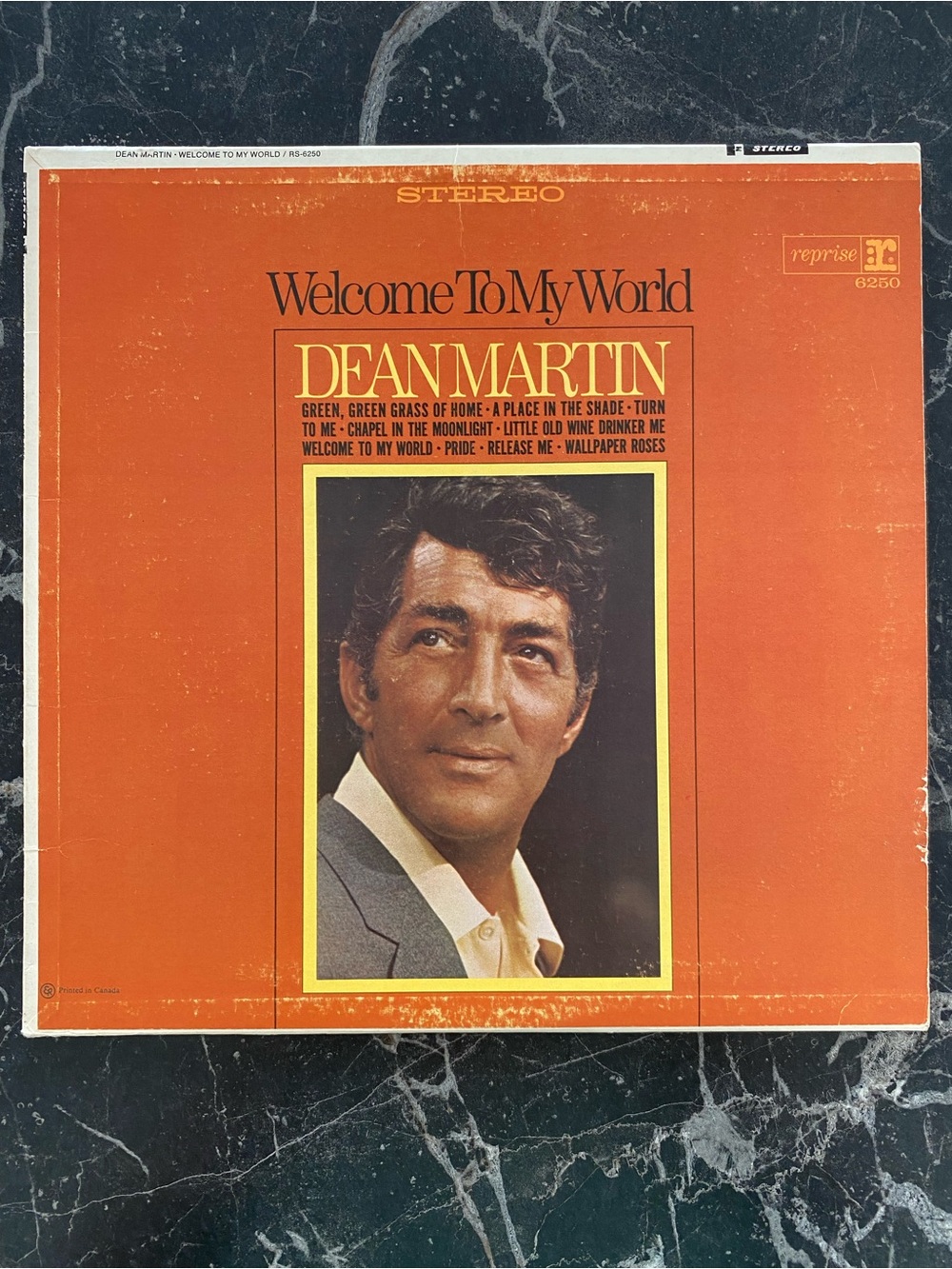 Dean Martin Vinyl - Welcome to my World - 1967